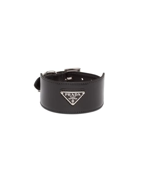 collar by prada|luxury pet dog collar leather.